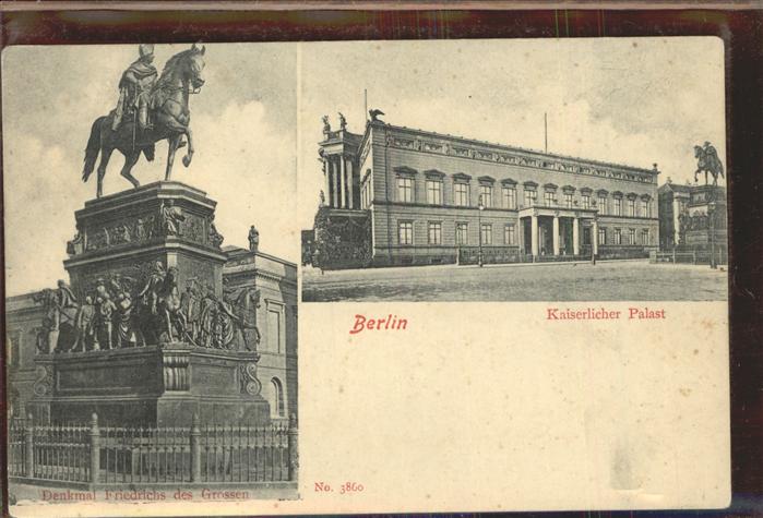 Denkmal Friedrich des Grossen Berlin Kaiserlich