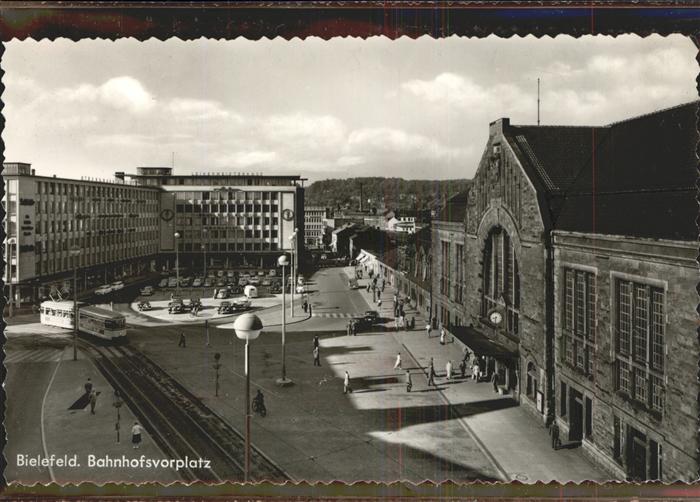 Strassenbahn Bahnhofsvorplatz Bielefeld