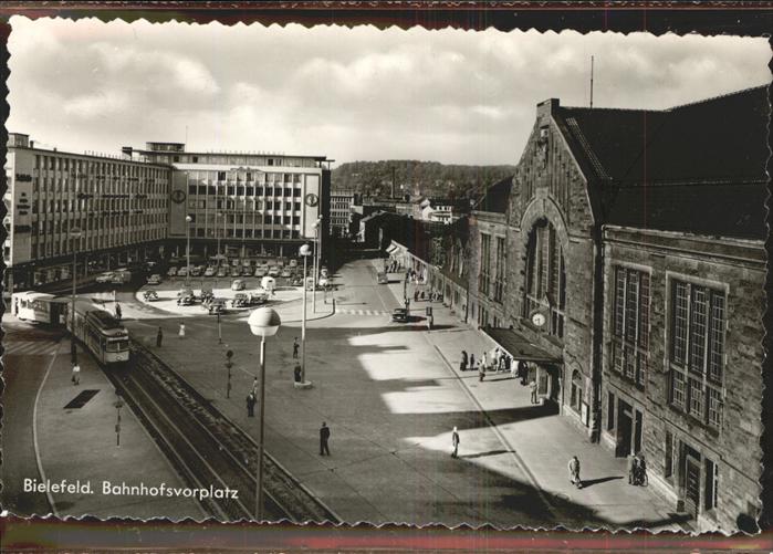 Bahnhof Vorplatz Bielefeld Strassenbahn