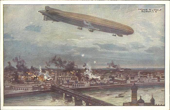 Schulze Hans-Rudolf Berlin Zeppelinflug