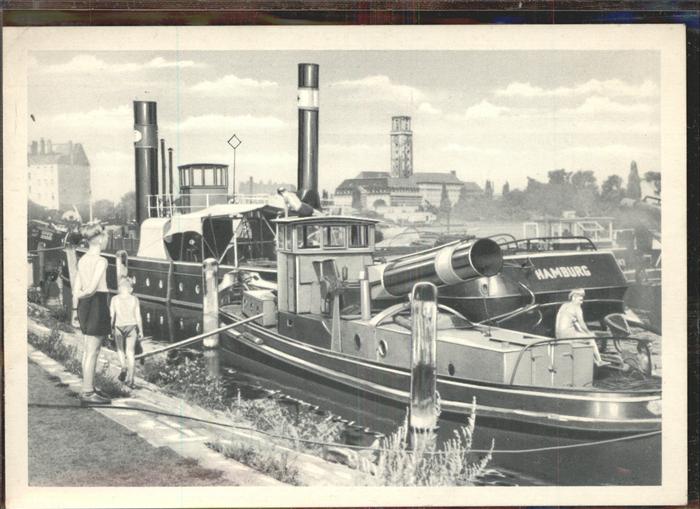 Dampfer Binnenschifffahrt Schiff Hamburg Berlin