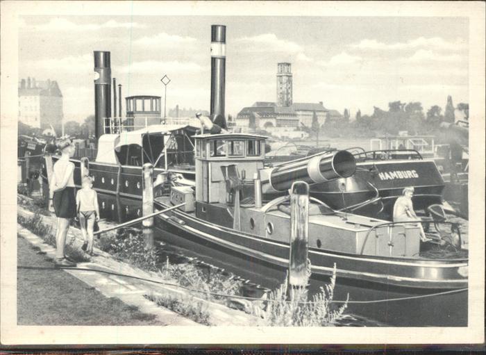 Dampfer Binnenschifffahrt Hamburg-Schiff Berlin