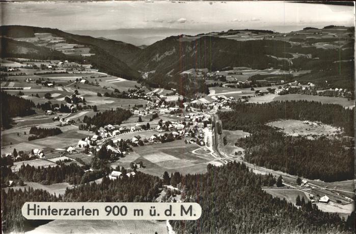 Hinterzarten Breisgau-Hochschwarzwald BW Fliegeraufnahme
