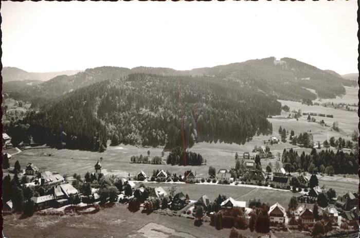 Hinterzarten Breisgau-Hochschwarzwald BW Fliegeraufnahme
