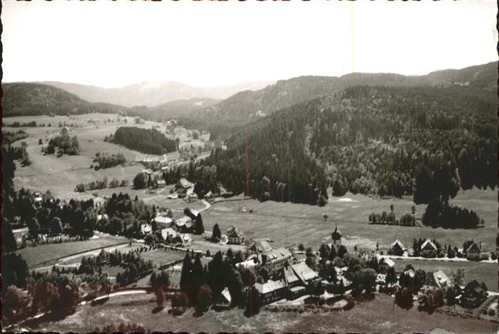Hinterzarten Breisgau-Hochschwarzwald BW Fliegeraufnahme