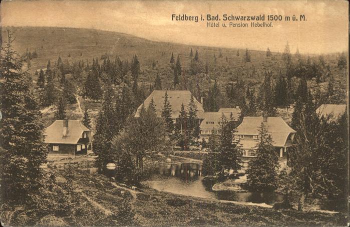 Feldberg Schwarzwald Hotel Pension Hebelhof