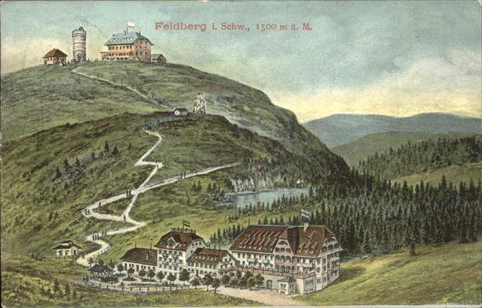 Feldberg Schwarzwald Feldbergturm Feldberg Gasthaus