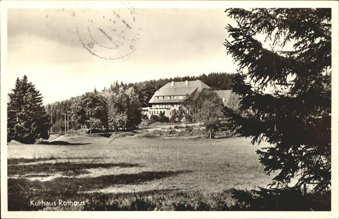 Rothaus Grafenhausen Kurhaus