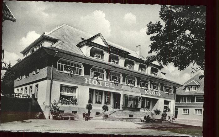 Hoechenschwand Schwarzwald BW Kurhotel Krone