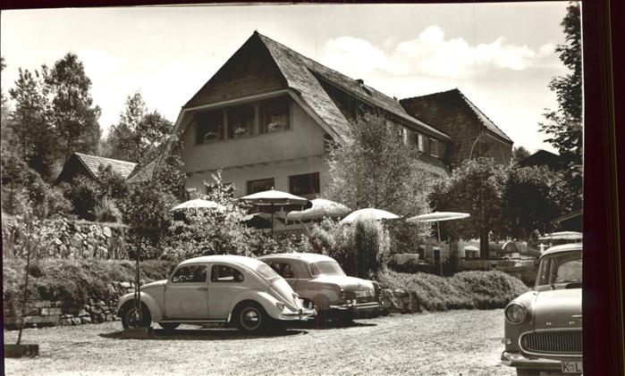 Haeusern Schwarzwald Gasthof Albtalblick Parkplatz