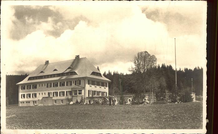 Hinterzarten Breisgau-Hochschwarzwald BW Polizei Erholungsheim Erlenbruck