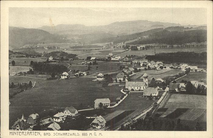 Hinterzarten Breisgau-Hochschwarzwald BW Fliegeraufnahme