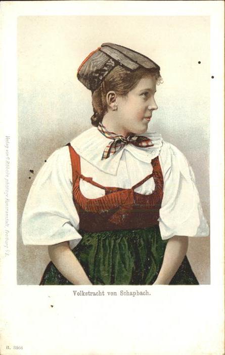 Schapbach Volkstracht