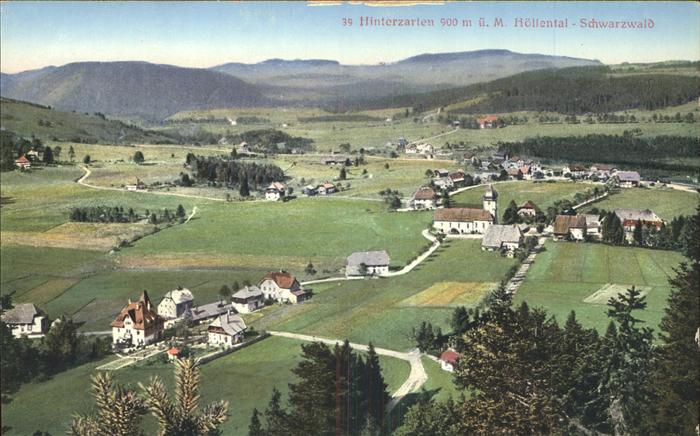 Hinterzarten Breisgau-Hochschwarzwald BW Fliegeraufnahme
