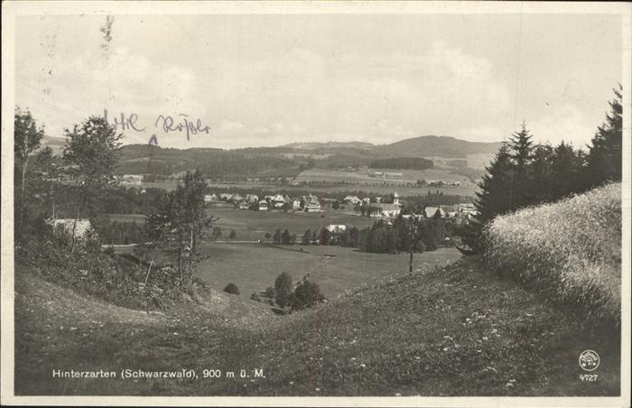 Hinterzarten Breisgau-Hochschwarzwald BW Panorama