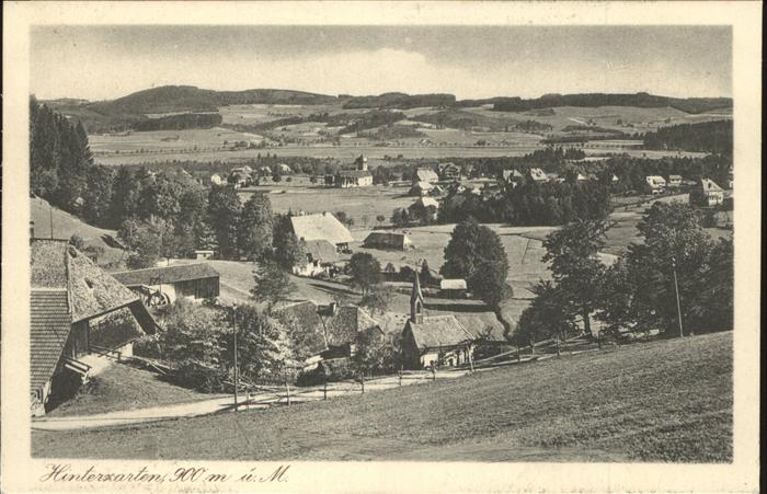 Hinterzarten Breisgau-Hochschwarzwald BW Panorama
