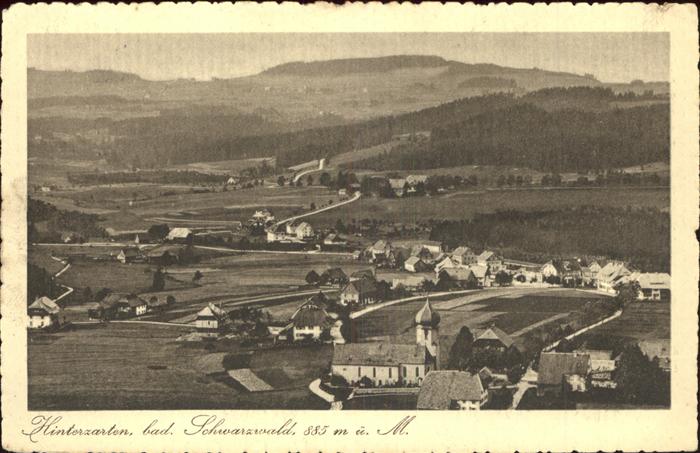 Hinterzarten Breisgau-Hochschwarzwald BW Panorama