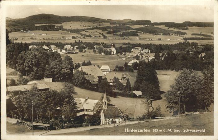 Hinterzarten Breisgau-Hochschwarzwald BW Panorama