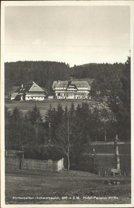Hinterzarten Breisgau-Hochschwarzwald BW Hotel Pension Roessle