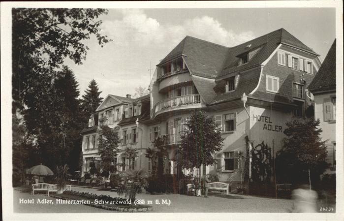 Hinterzarten Breisgau-Hochschwarzwald BW Hotel Adler