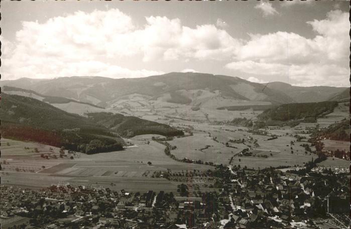 Hinterzarten Breisgau-Hochschwarzwald BW Panorama Fliegeraufnahme