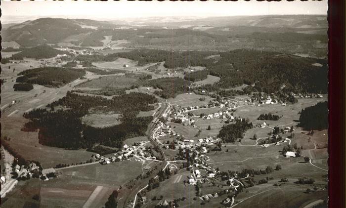 Hinterzarten Breisgau-Hochschwarzwald BW Fliegeraufnahme