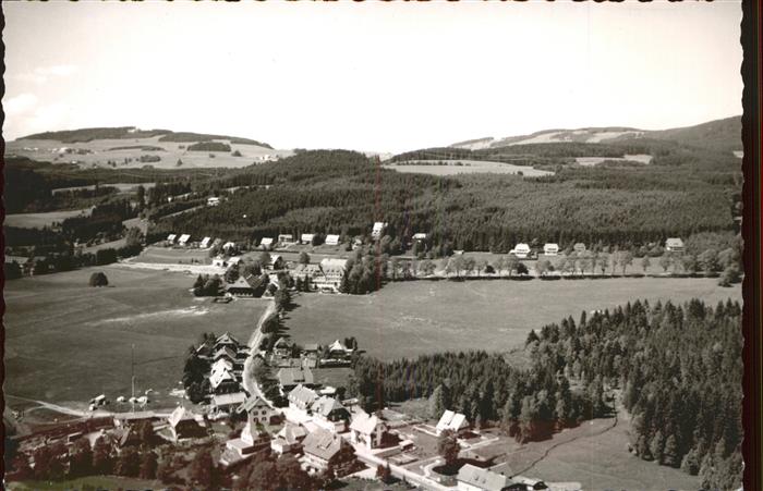 Hinterzarten Breisgau-Hochschwarzwald BW Fliegeraufnahme