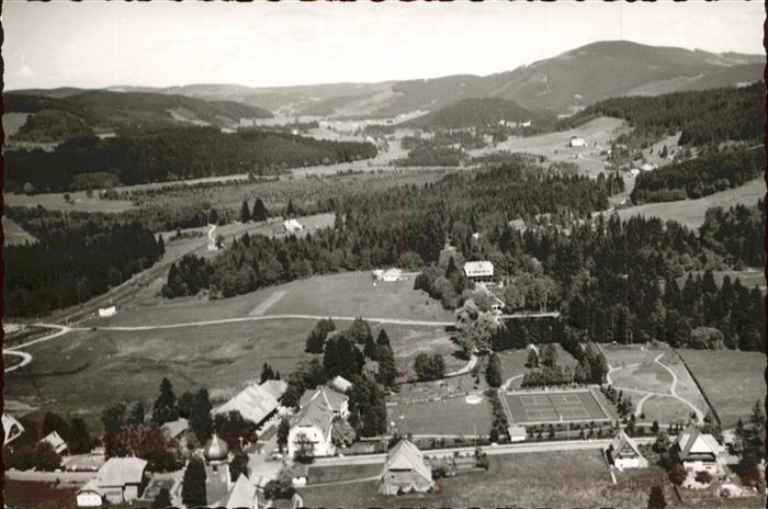 Hinterzarten Breisgau-Hochschwarzwald BW Fliegeraufnahme