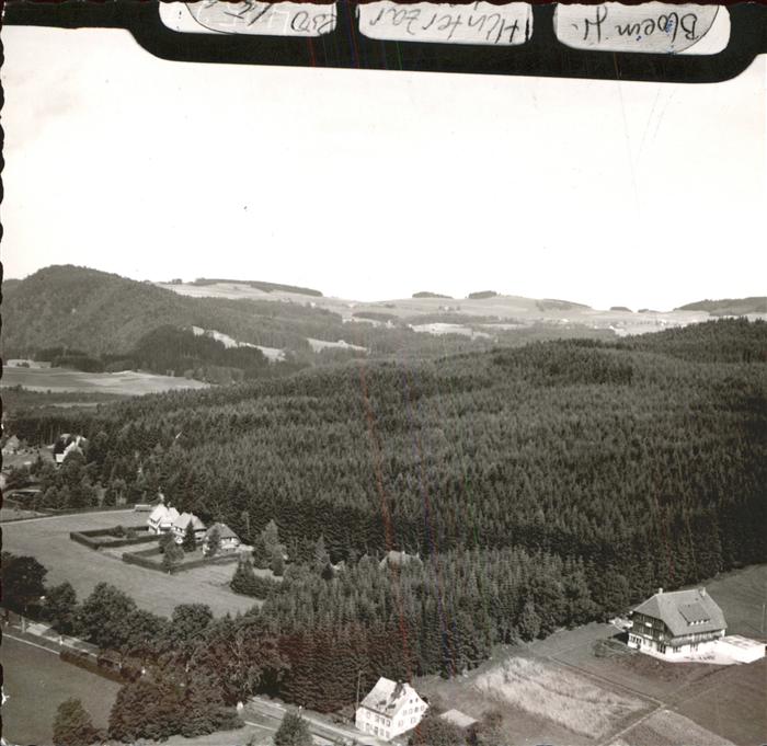 Hinterzarten Breisgau-Hochschwarzwald BW Fliegeraufnahme