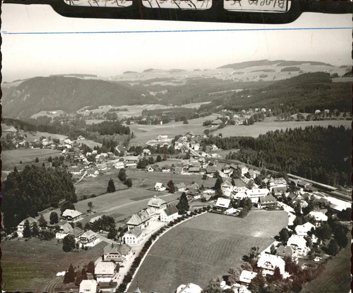 Hinterzarten Breisgau-Hochschwarzwald BW Fliegeraufnahme