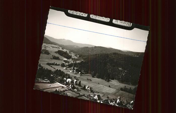 Hinterzarten Breisgau-Hochschwarzwald BW Fliegeraufnahme