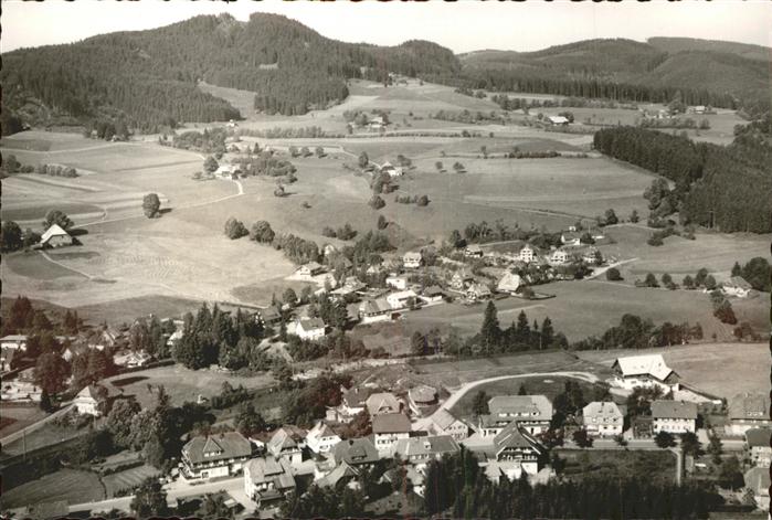 Hinterzarten Breisgau-Hochschwarzwald BW Fliegeraufnahme