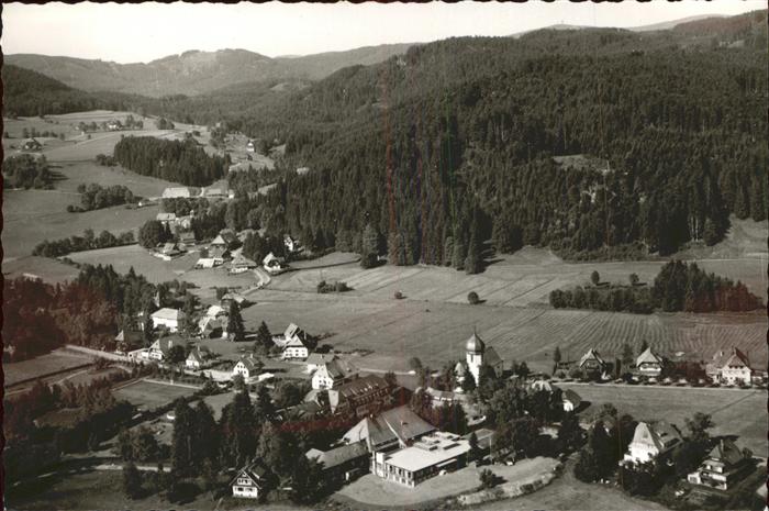 Hinterzarten Breisgau-Hochschwarzwald BW Fliegeraufnahme