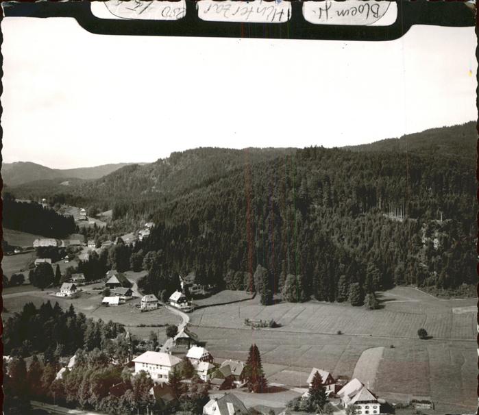 Hinterzarten Breisgau-Hochschwarzwald BW Fliegeraufnahme