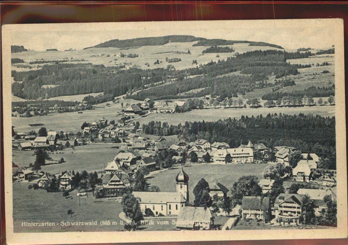 Hinterzarten Breisgau-Hochschwarzwald BW Panorama