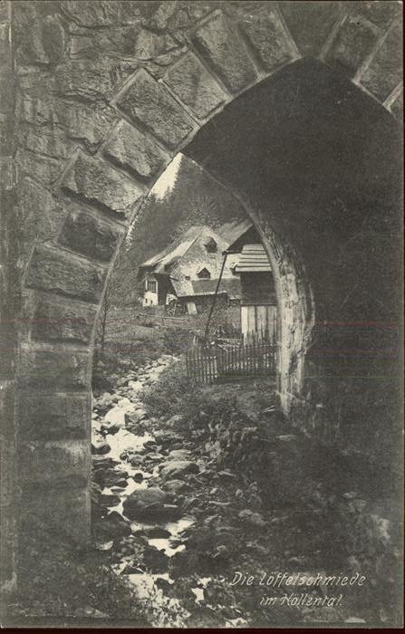 Hoellental Schwarzwald Löffelschmiede