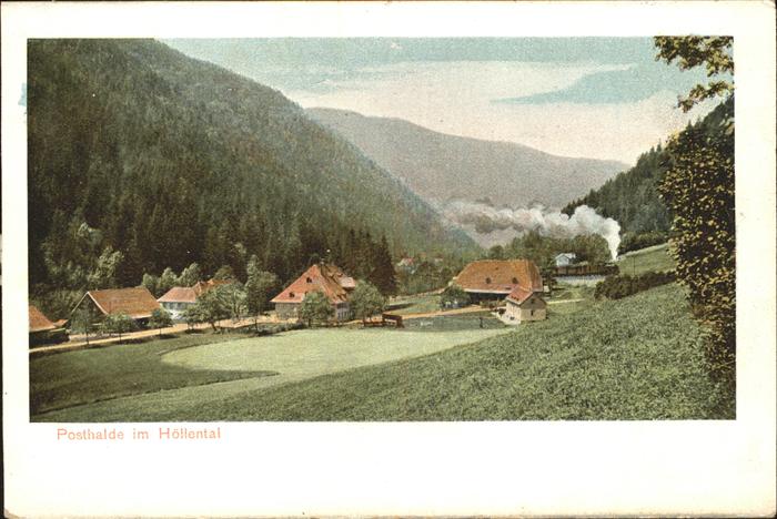 Hoellental Schwarzwald Posthalde