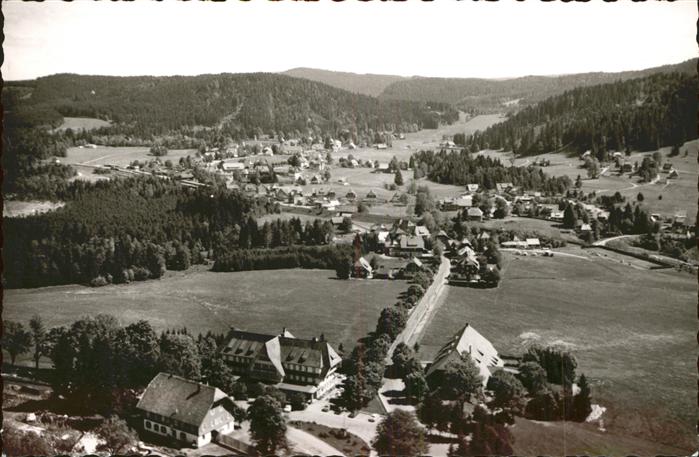 Hinterzarten Breisgau-Hochschwarzwald BW Fliegeraufnahme