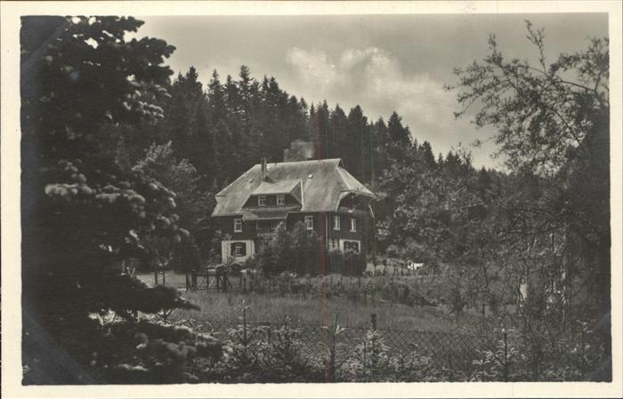 Hinterzarten Breisgau-Hochschwarzwald BW Haus Quickborn