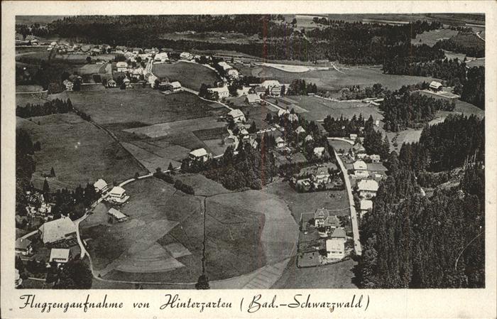 Hinterzarten Breisgau-Hochschwarzwald BW Fliegeraufnahme
