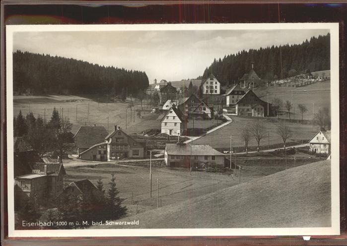 Eisenbach Schwarzwald Ortsansicht