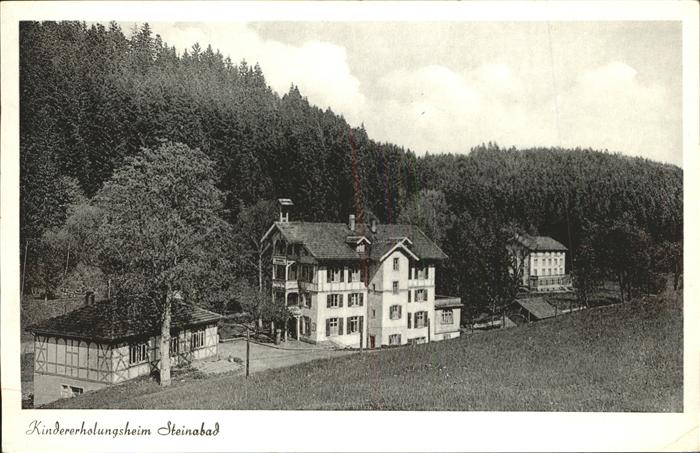 Bonndorf Schwarzwald Kindererholungsheim Steinabad
