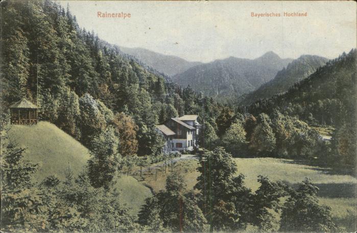 Tegernsee Bayern Raineralpe Bauernhaus