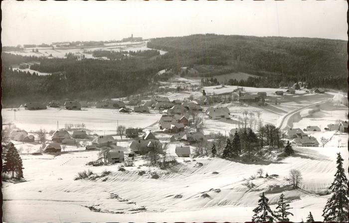 Haeusern Schwarzwald Panorama