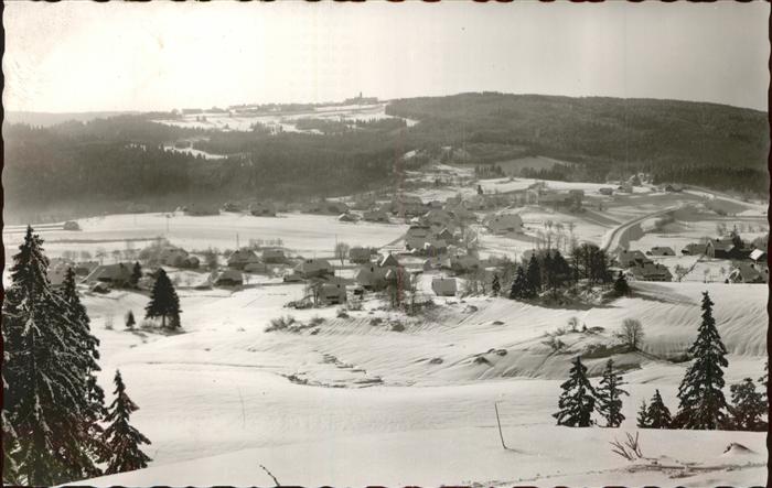 Haeusern Schwarzwald Panorama