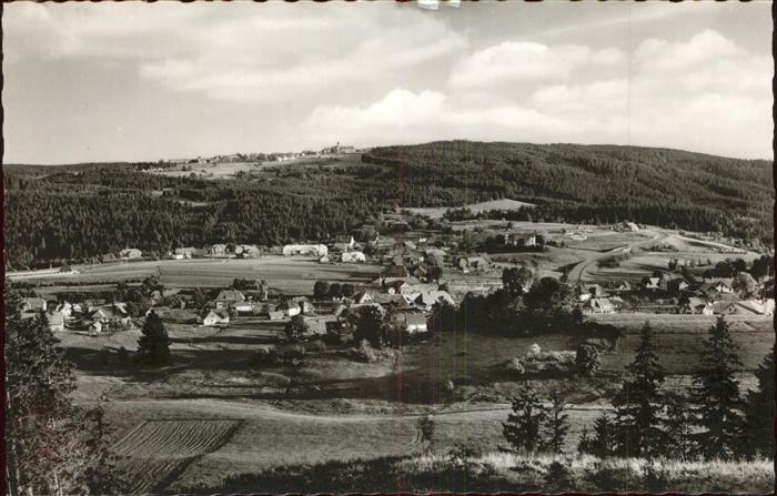 Haeusern Schwarzwald Panorama