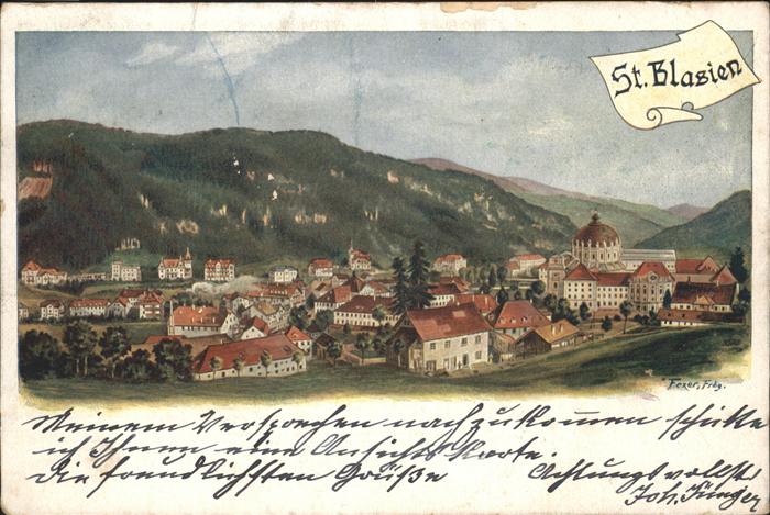 St Blasien Panorama Dom Kolleg