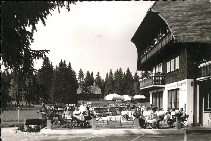 Rothaus Grafenhausen Hotel Tannenhof Terrasse