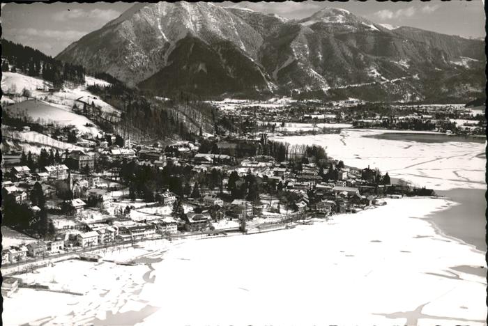 Tegernsee Bayern Fliegeraufnahme