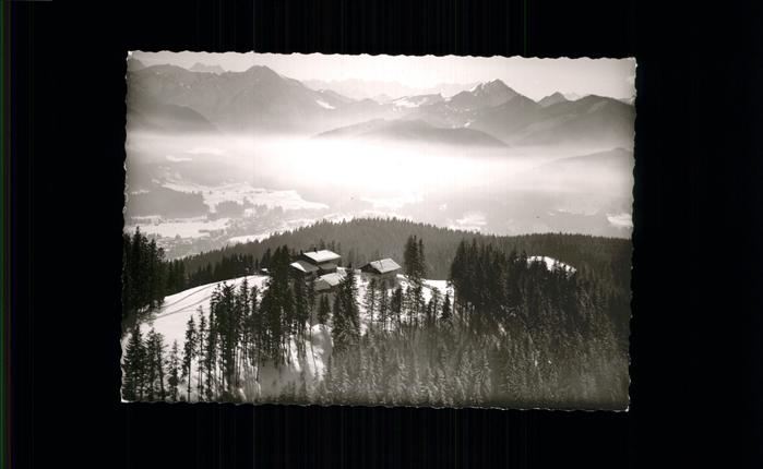 Tegernsee Bayern Fliegeraufnahme